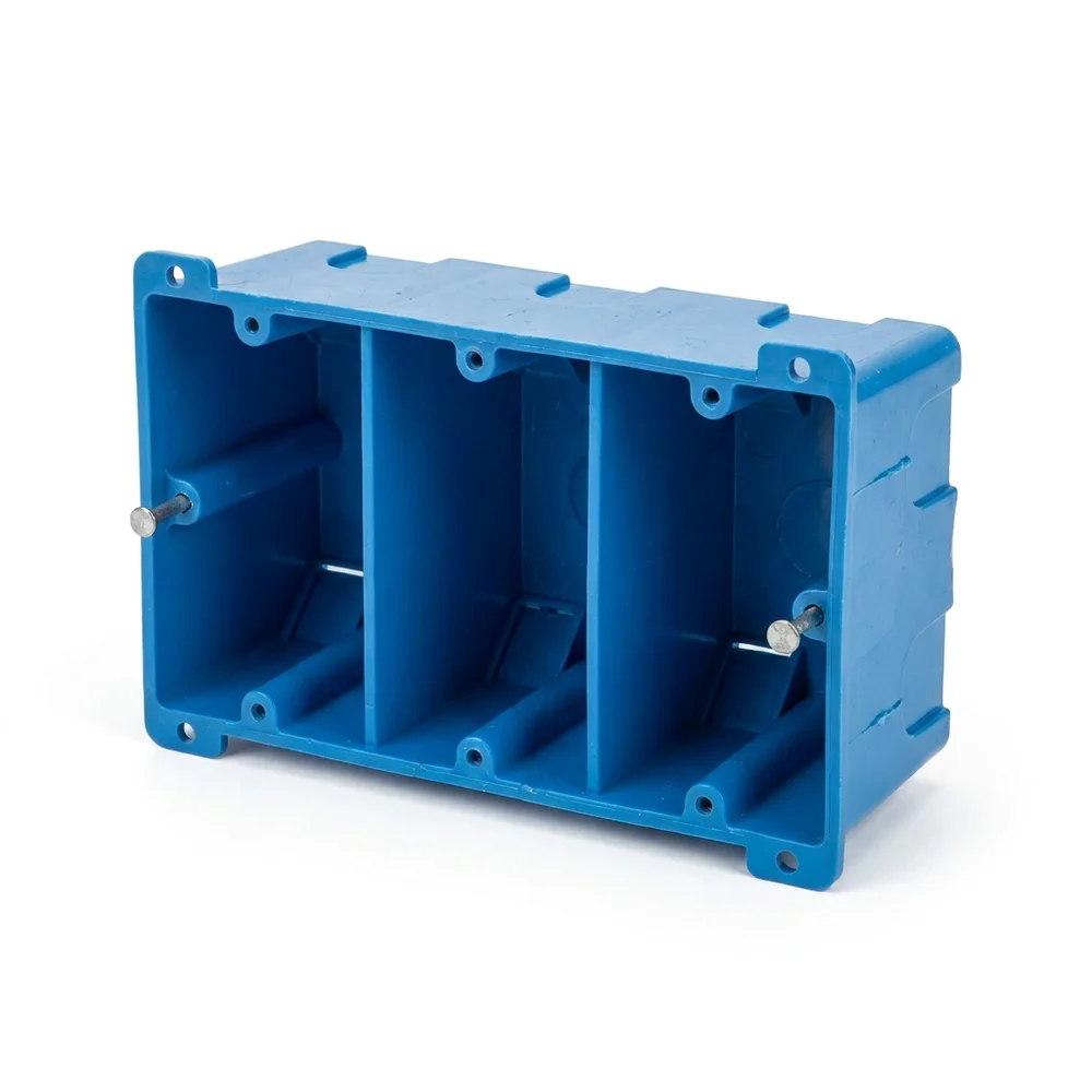 PVC Three Gang Device Box